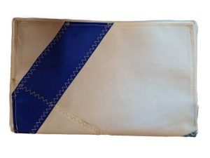 Housse Tablette Tissu voile recyclé Blanc-Ciel